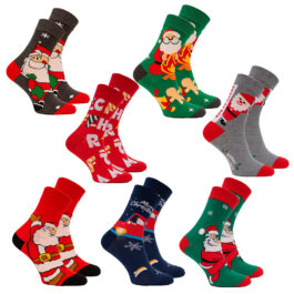 Kalėdinių Kojinių Dėžutė (V) | 7 Poros [40-46]