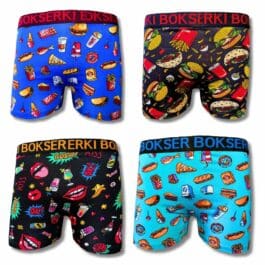 Gastro Boksinių Trumpikių Rinkinys | 4 vienetai [M-2XL]