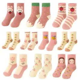 Mergaitiškų Kojinių Rinkinys | 10 PORŲ [19–38]