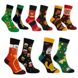 Katiniškų Neporinių Kojinių Rinkinys | 5 Porų [35–46]